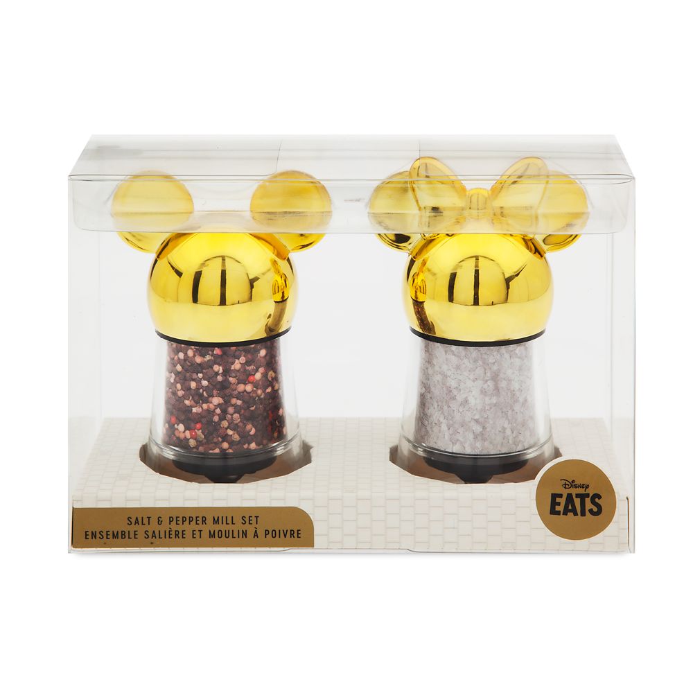Mickey and Minnie Mouse Salt and Pepper Mill Set – Disney Eats