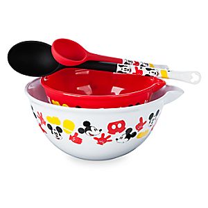Mickey Mouse Bowl and Spoon Set - Disney Eats