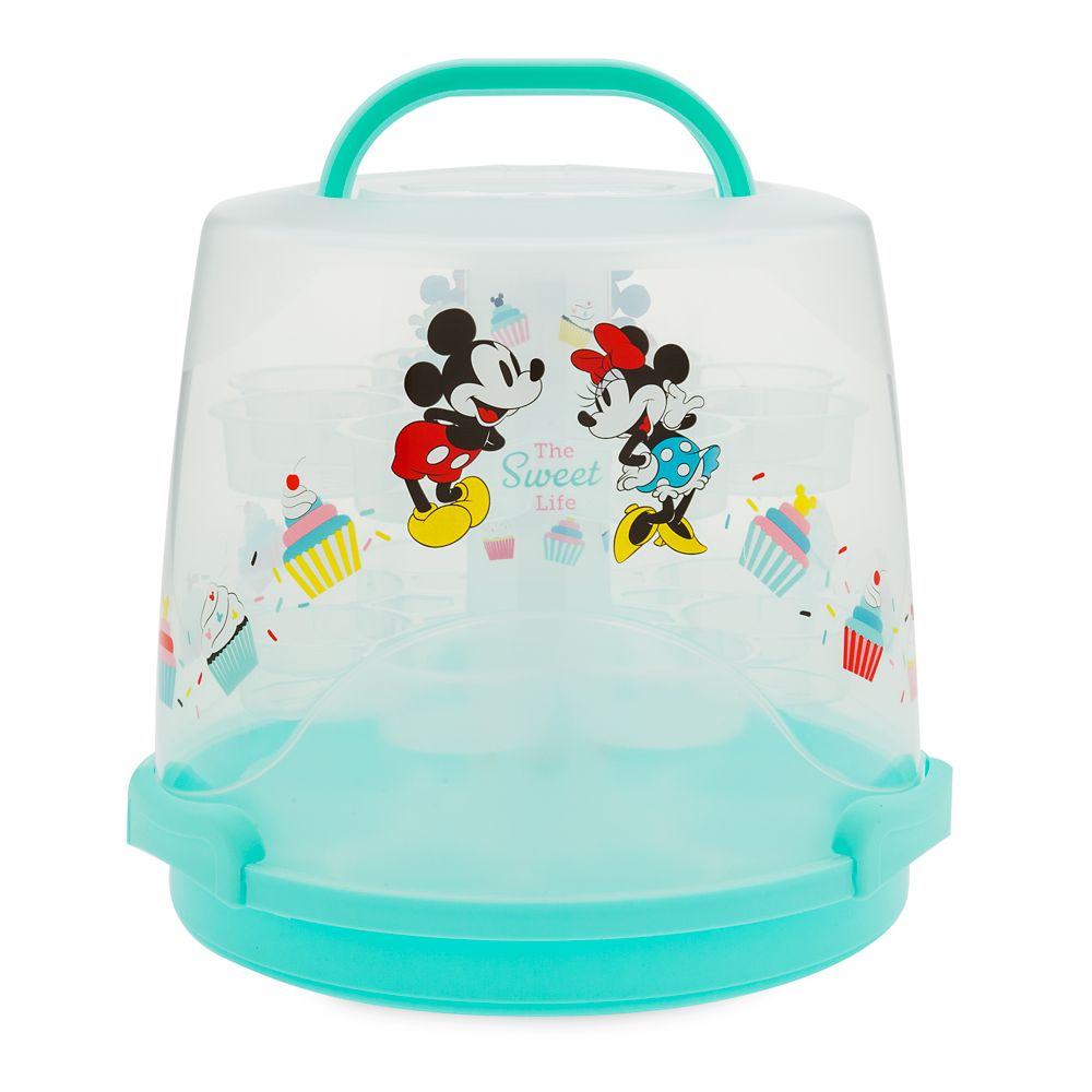 Mickey and Minnie Mouse Cupcake Stand and Caddy – Disney Eats