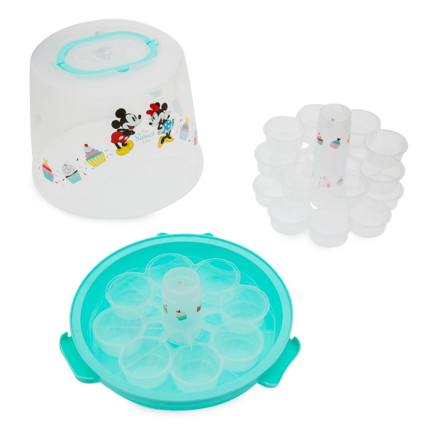 Mickey and Minnie Mouse Cupcake Stand and Caddy – Disney Eats