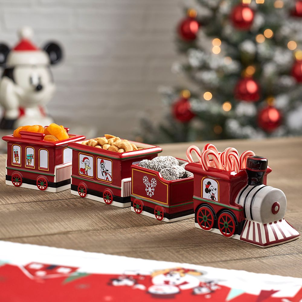 mickey mouse train set disney store