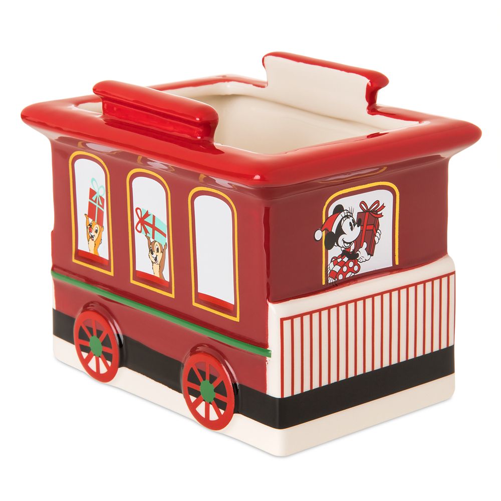 Mickey Mouse and Friends Holiday Train Bowl Set