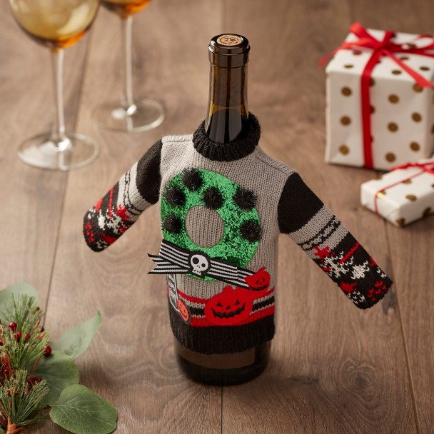 The Nightmare Before Christmas Holiday Bottle Sweater