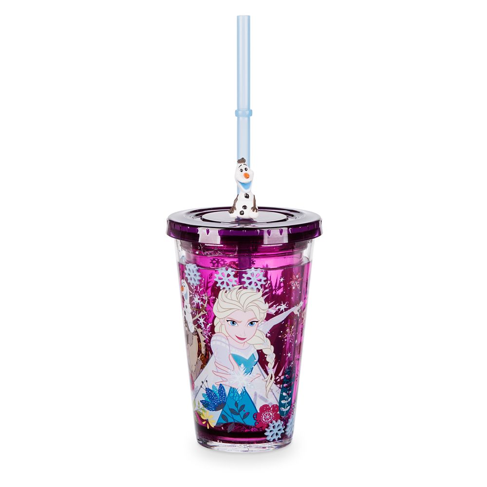 Disney Frozen Tumbler With Straw 450ml