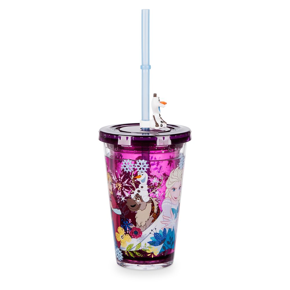 Frozen Tumbler with Straw