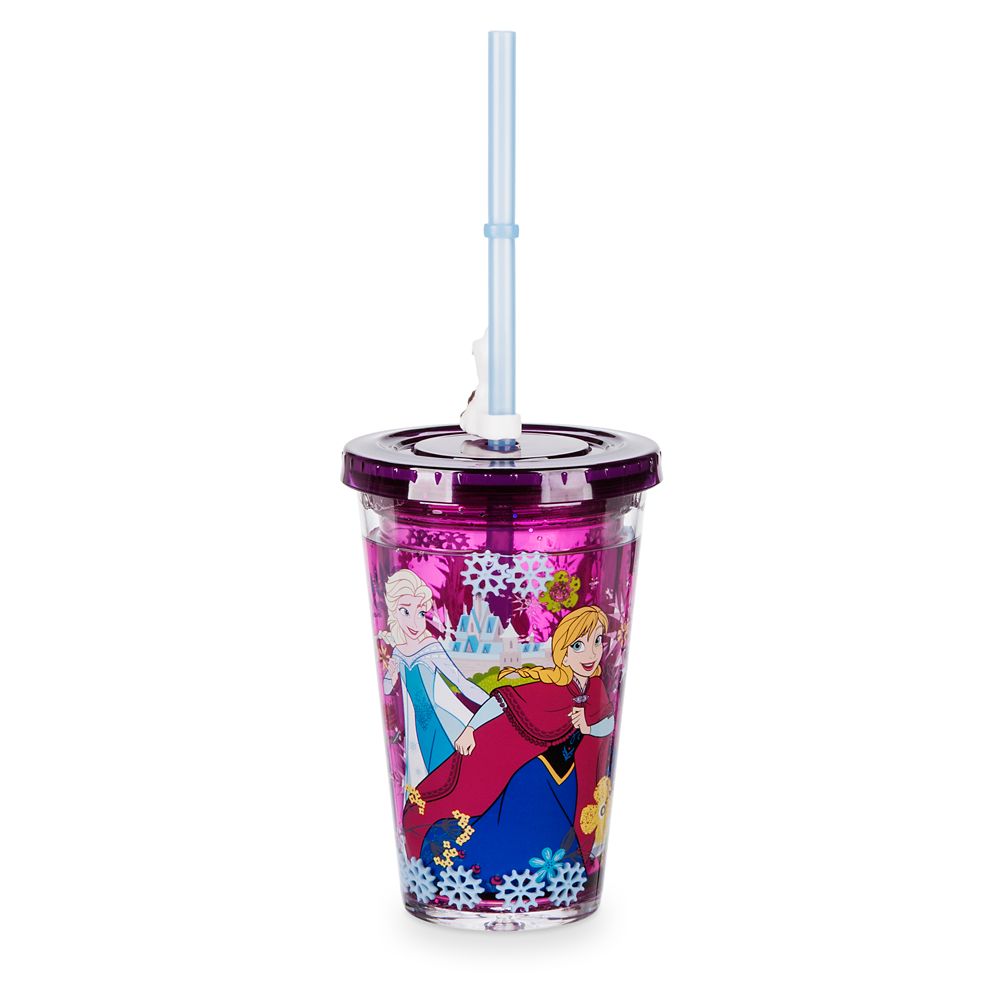 Frozen Tumbler with Straw