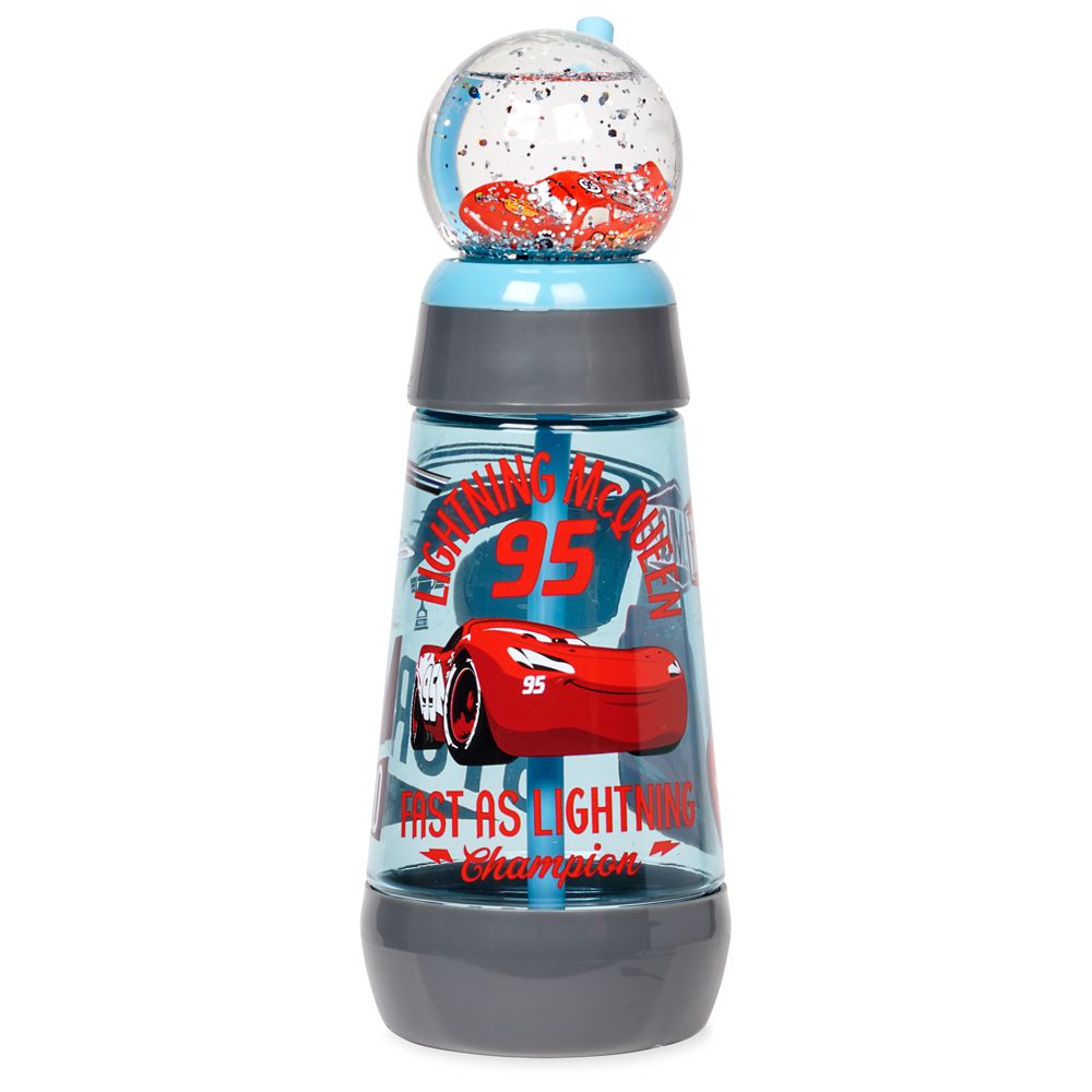 Disney Cars Basket With Water Bottle, Red