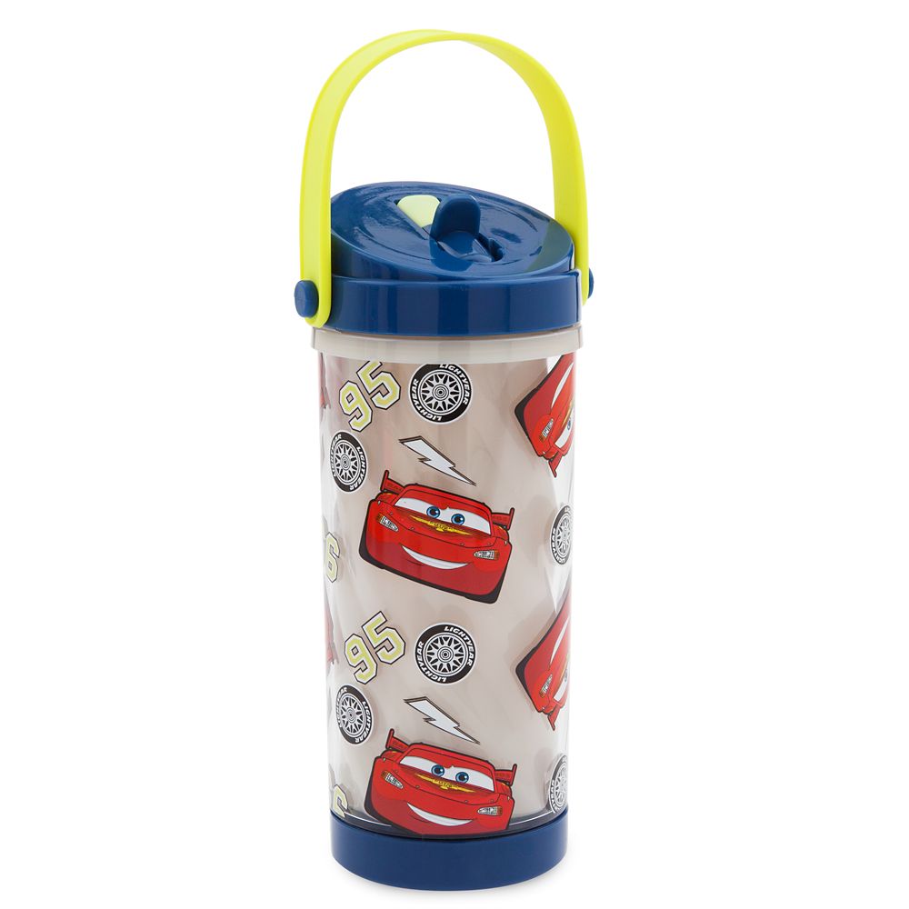 PIXAR CARS LIGHTNING McQUEEN DRINKING BOTTLE WATER JUG TUMBLER