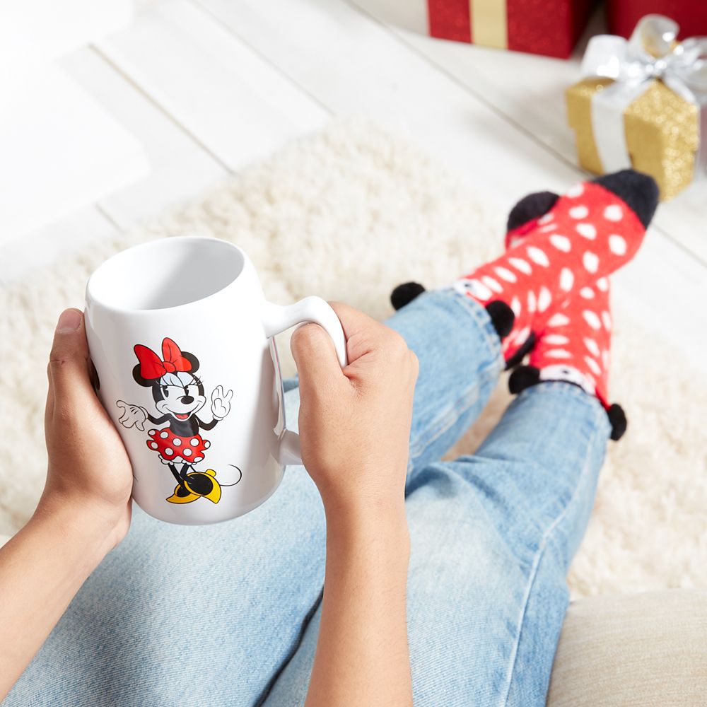 Minnie Mouse Mug and Sock Set