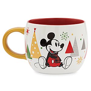 Mickey and Minnie Mouse Holiday Mug