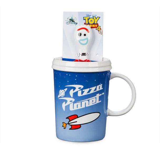 Pizza Planet Mug and Forky Spoon Set – Toy Story 4