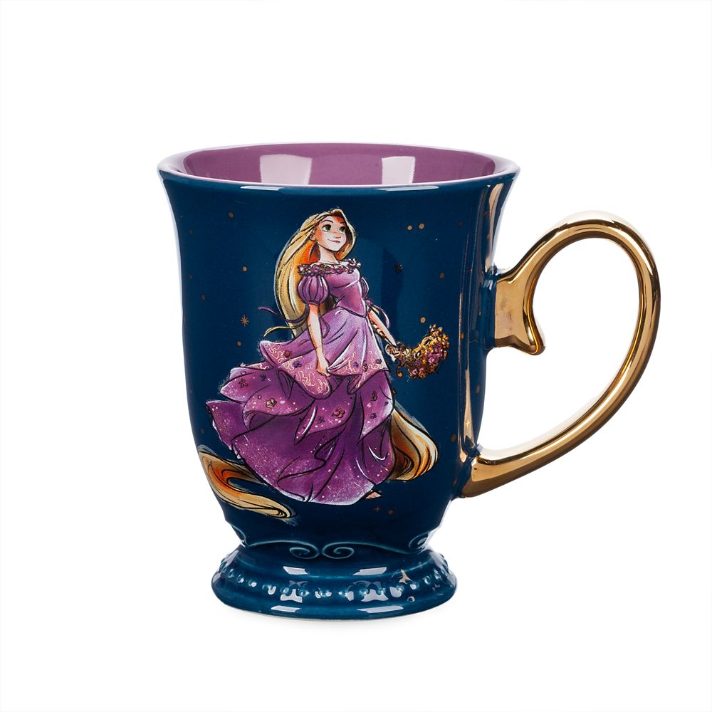 Disney Store Disney Fairytale Designer Collection Princess  Rapunzel and Flynn Rider Mug: Tangled Coffee Cup: Coffee Cups & Mugs