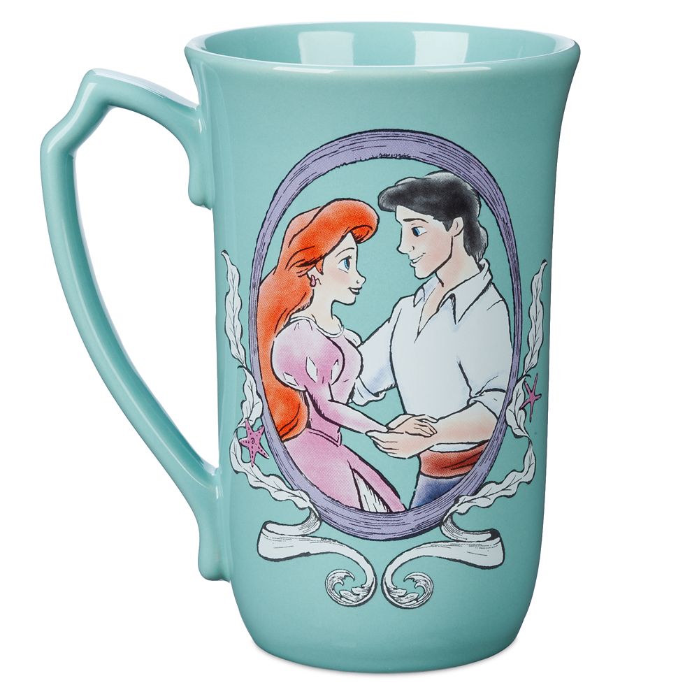 Disney Store Ariel Mug and Spoon, The Little Mermaid