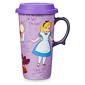 Alice In Wonderland Travel Mug