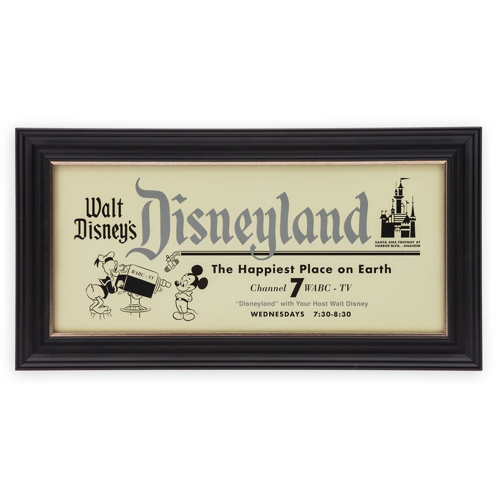 Walt Disney’s Disneyland Framed Art – Disney100 is now available