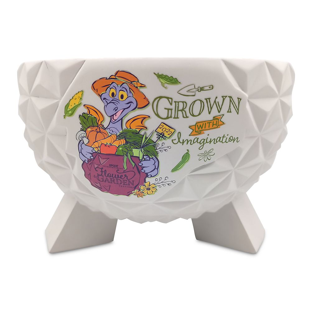 Figment Spaceship Earth Planter – EPCOT International Flower & Garden Festival 2022 – Buy Now