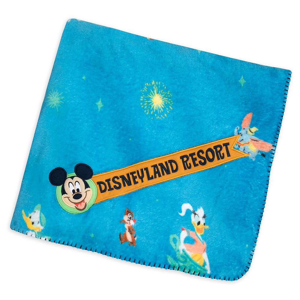Mickey Mouse and Friends Fleece Throw  Disneyland