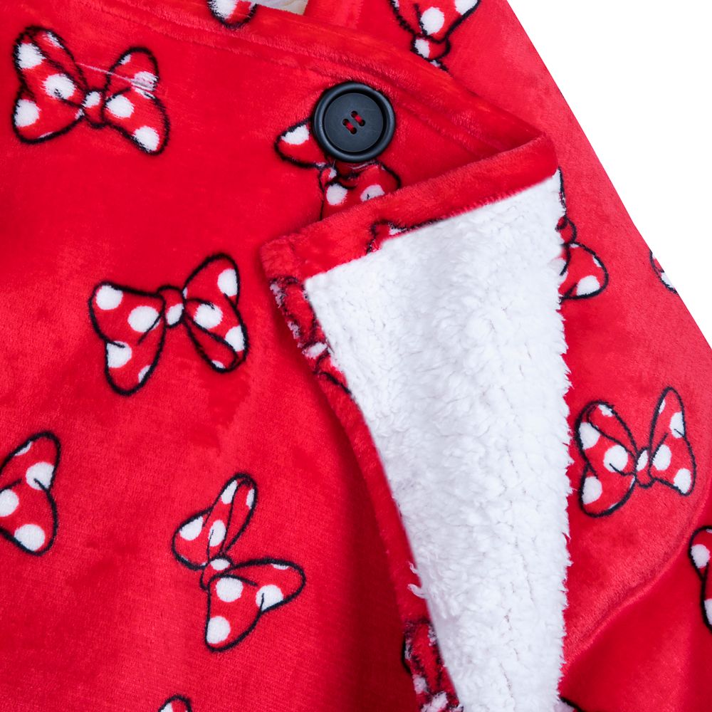 Minnie Mouse Hooded Fleece Throw