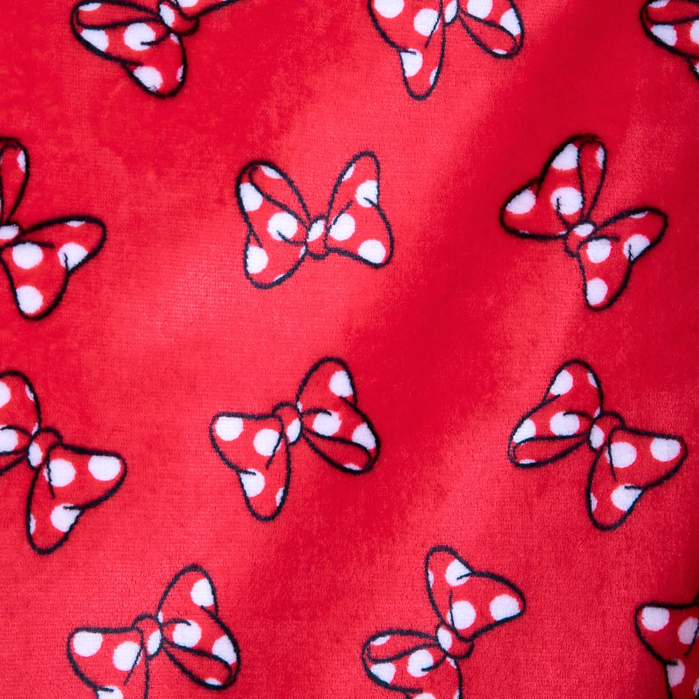 Minnie Mouse Hooded Fleece Throw