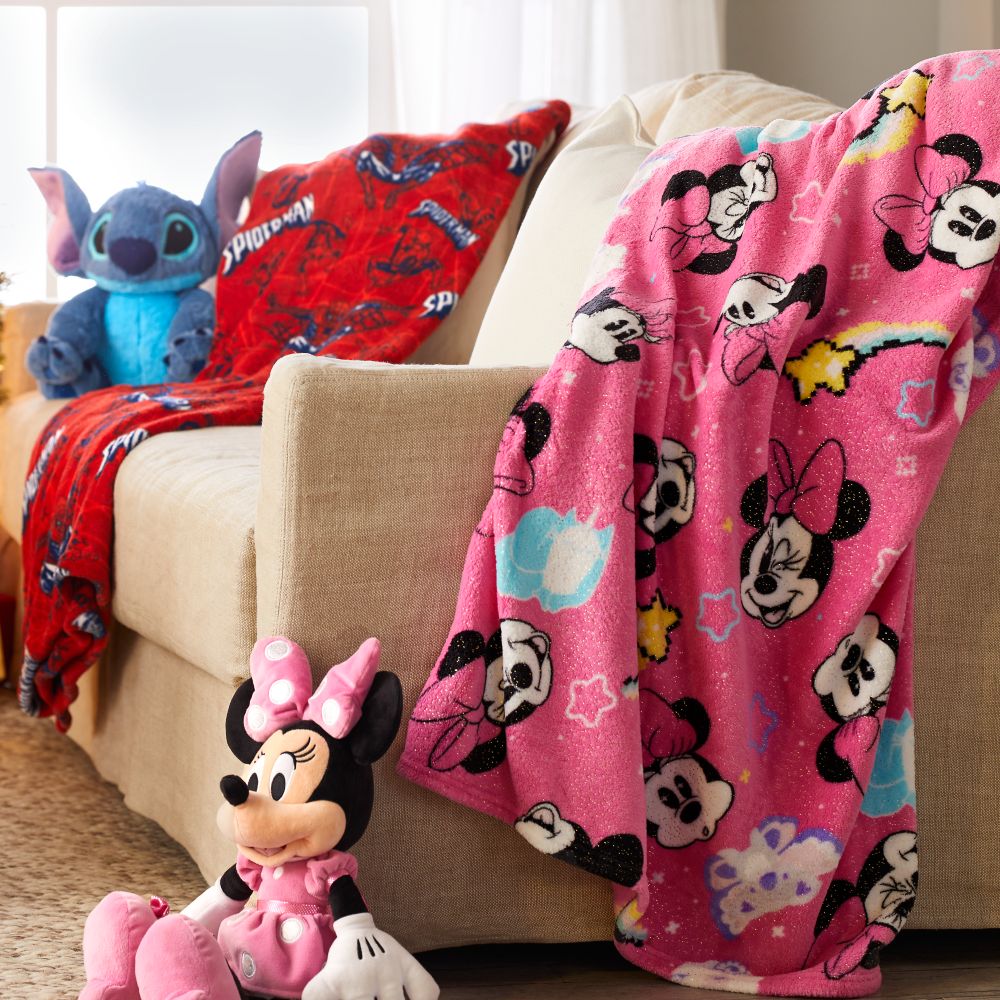 Minnie Mouse Fleece Throw