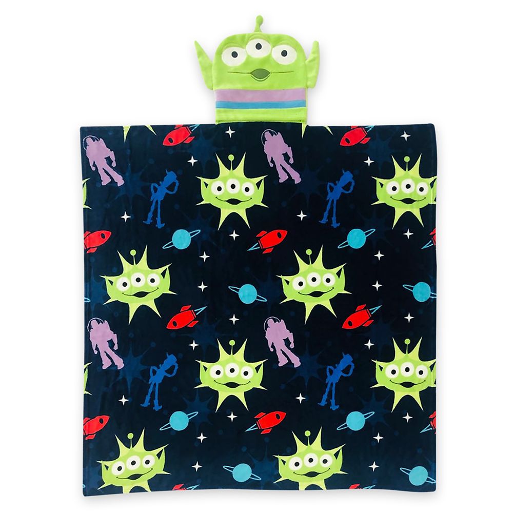 Toy Story Alien Convertible Fleece Throw ShopDisney