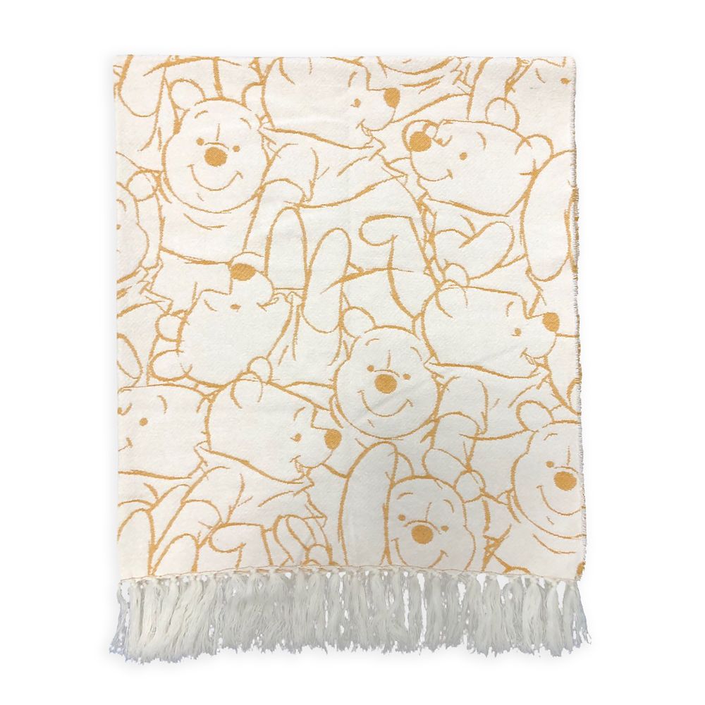 Winnie the Pooh Woven Throw Blanket for Adults