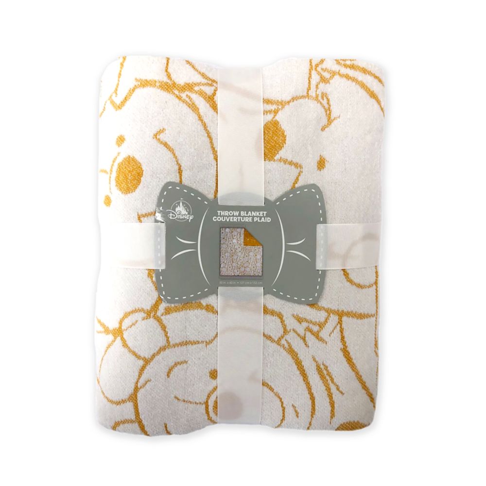 Winnie the Pooh Woven Throw Blanket for Adults