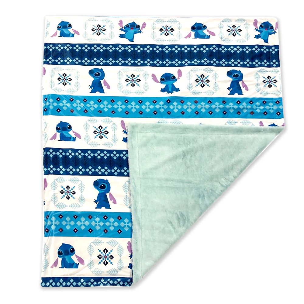 Stitch Fleece Throw Blanket for Adults – Lilo & Stitch