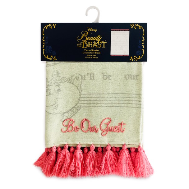 Beauty and the Beast Throw Blanket