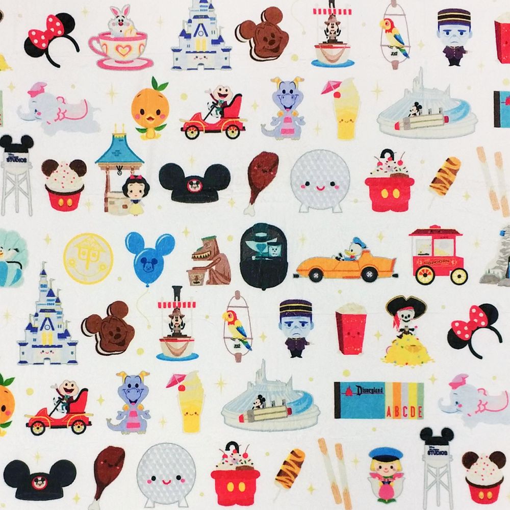 Disney Parks Fleece Throw by Jerrod Maruyama