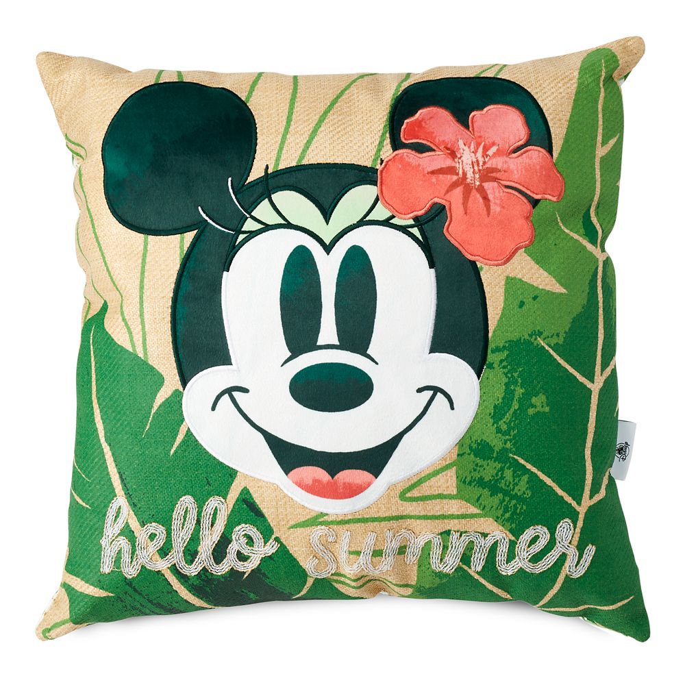 Minnie Mouse Tropical Pillow here now