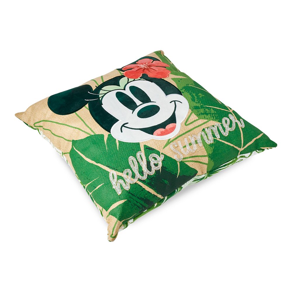 Minnie Mouse Tropical Pillow