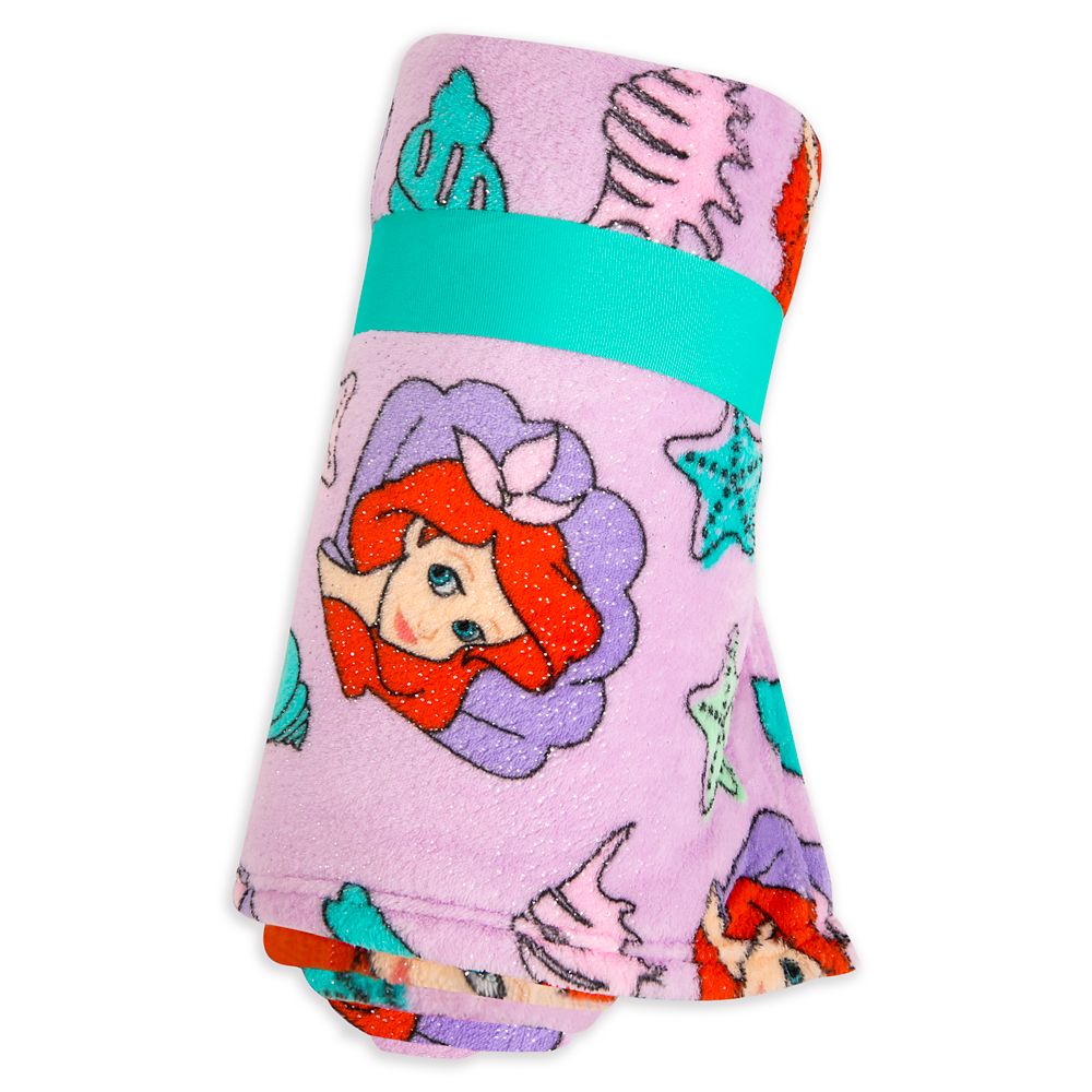 Ariel Fleece Throw – The Little Mermaid – Personalized