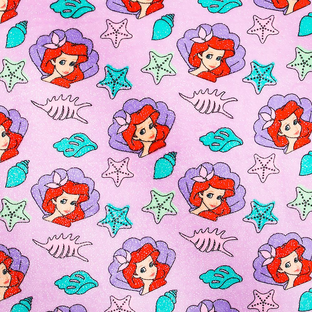 Ariel Fleece Throw – The Little Mermaid – Personalized
