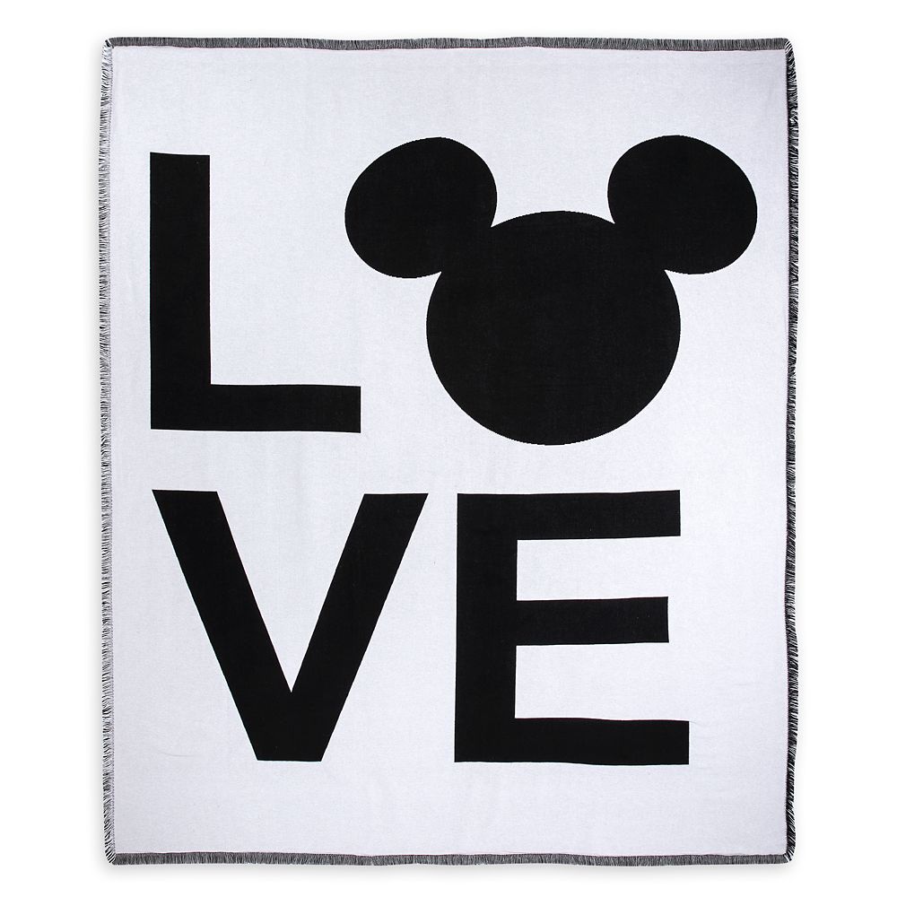 Mickey Mouse Icon LOVE Tapestry Throw Official shopDisney