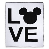 Mickey Mouse Icon ''LOVE'' Tapestry Throw