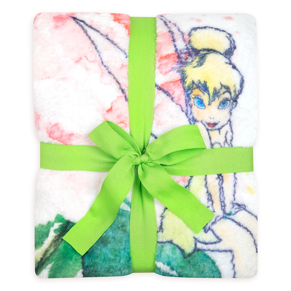 Tinker Bell Icon Floral Fleece Throw – Peter Pan