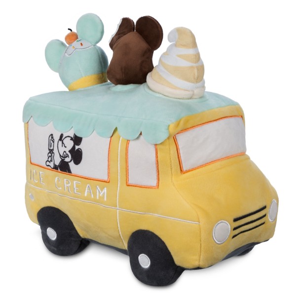 Mickey Mouse Ice Cream Truck Plush Pet Toy