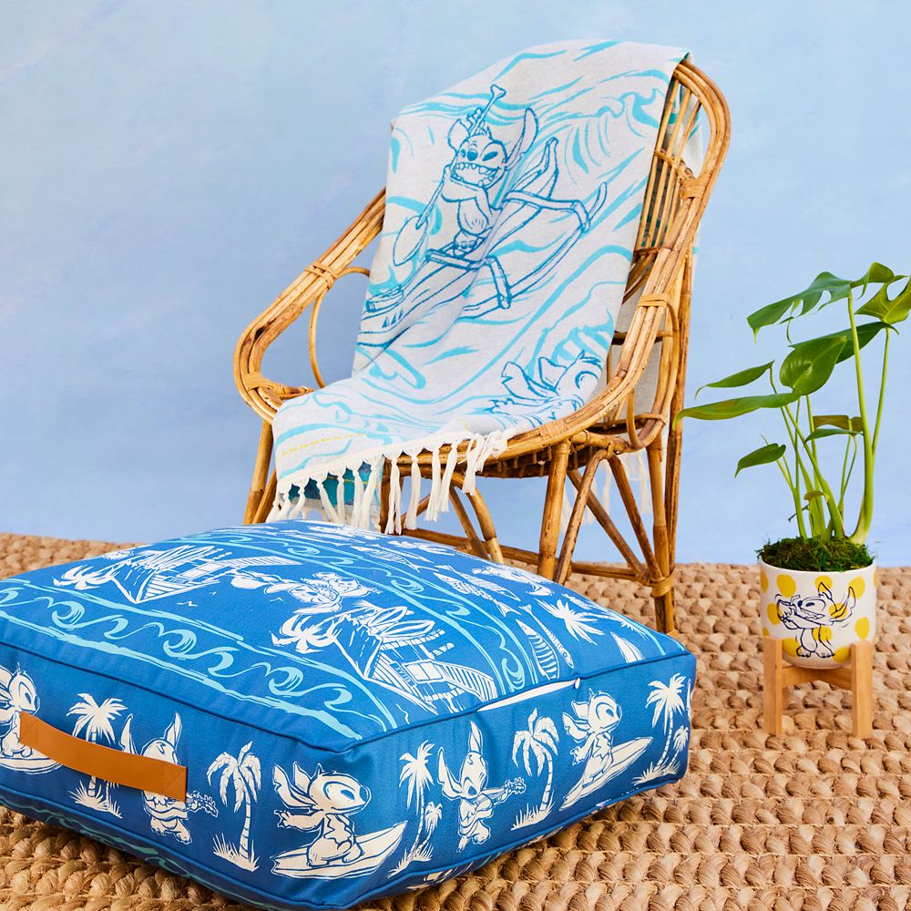 Stitch Outdoor Floor Pillow