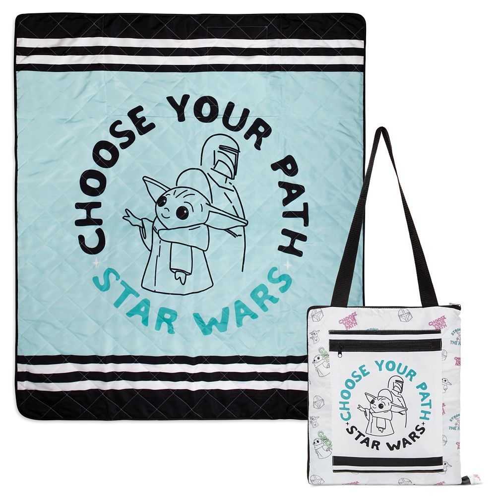 Star Wars: The Mandalorian Picnic Blanket Tote is available online