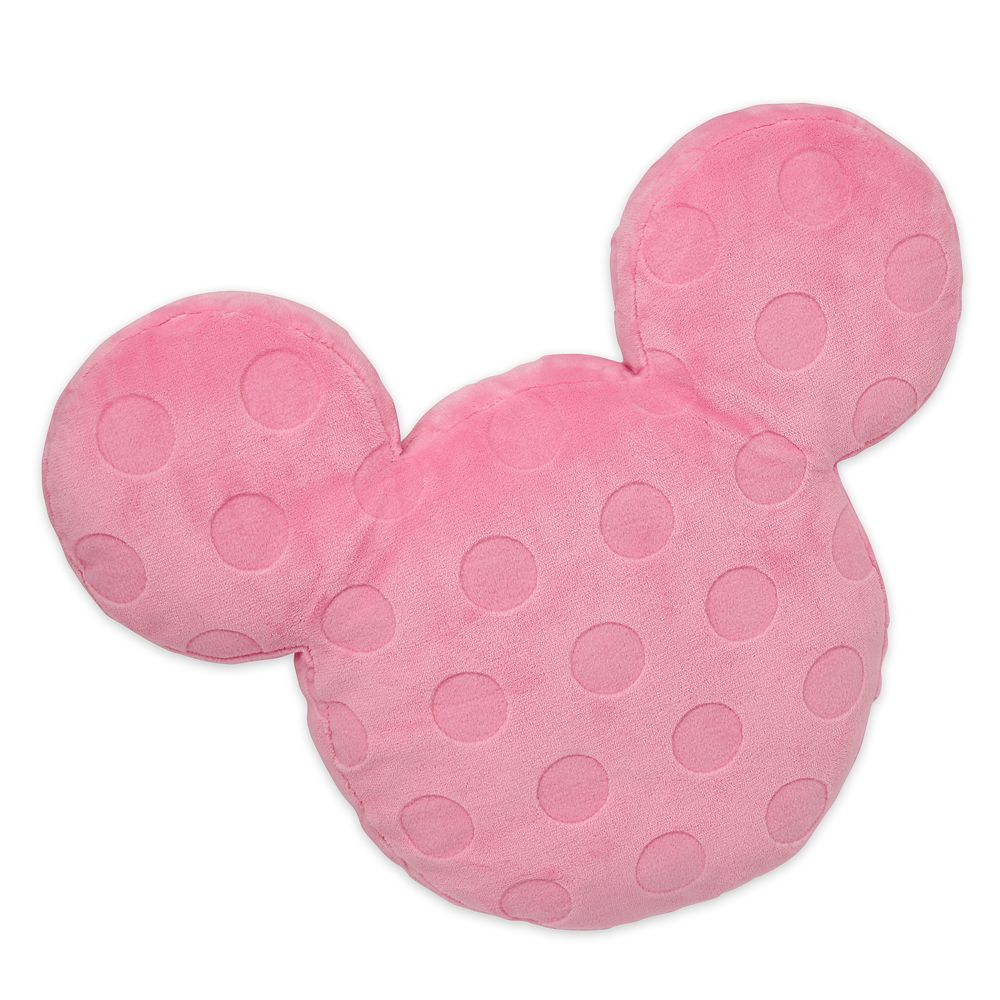 Mickey Mouse Pink Pillow