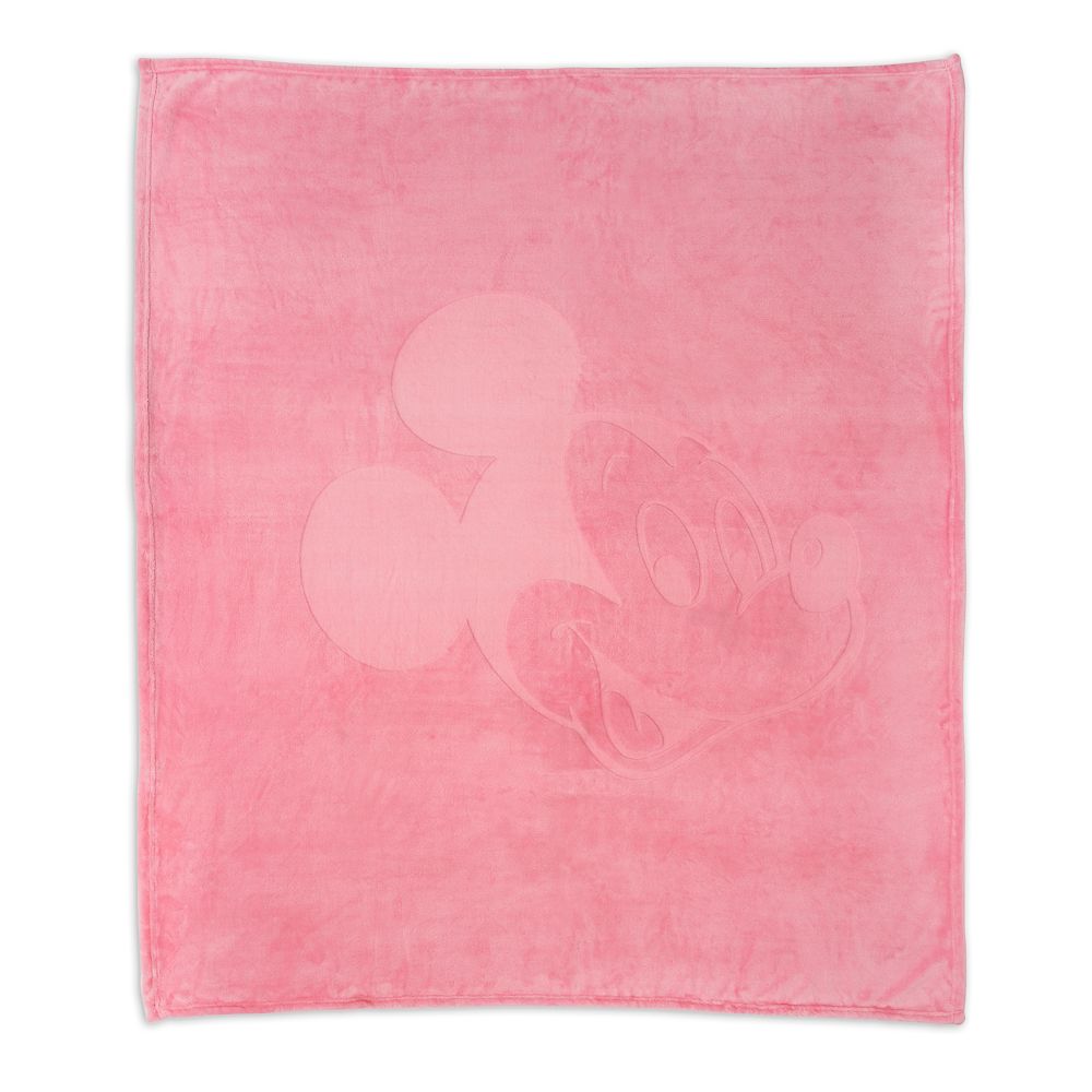 Mickey Mouse Piglet Pink Throw was released today