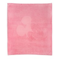 Mickey Mouse Piglet Pink Throw