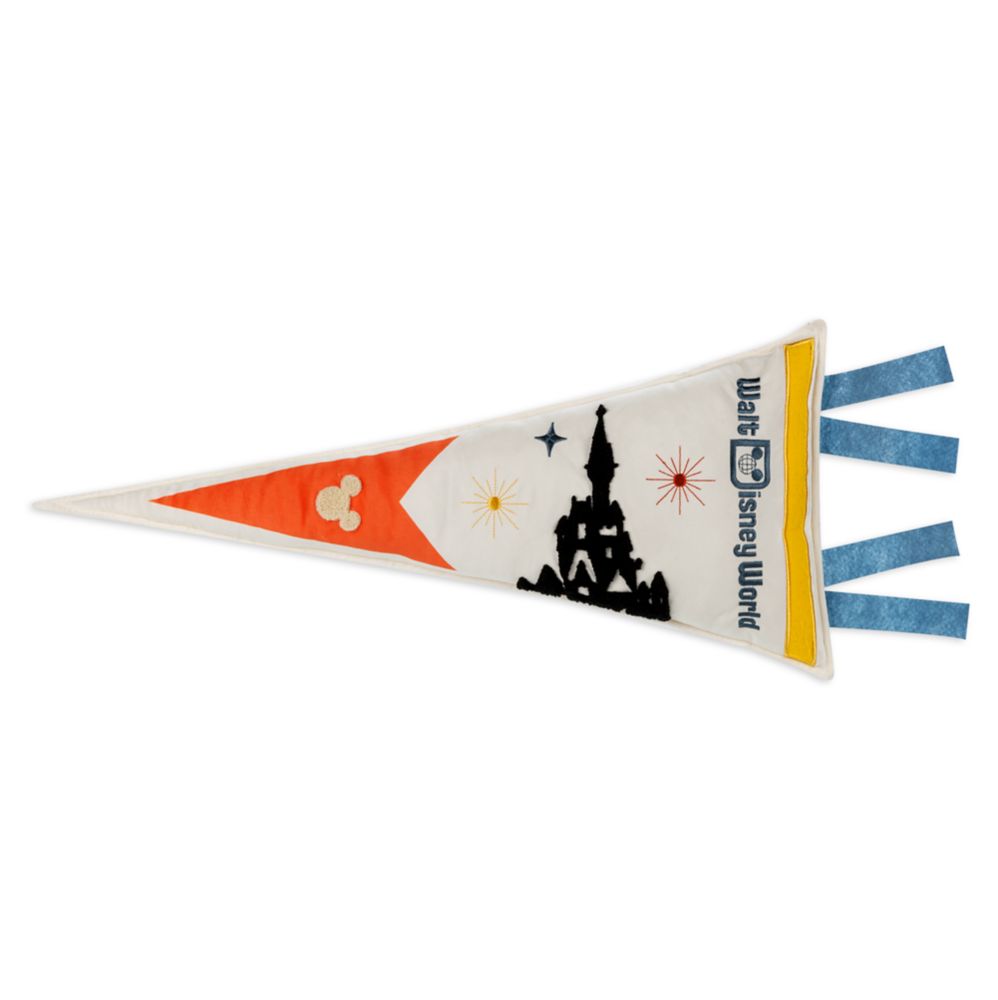 Walt Disney World 2023 Pennant Pillow can now be purchased online