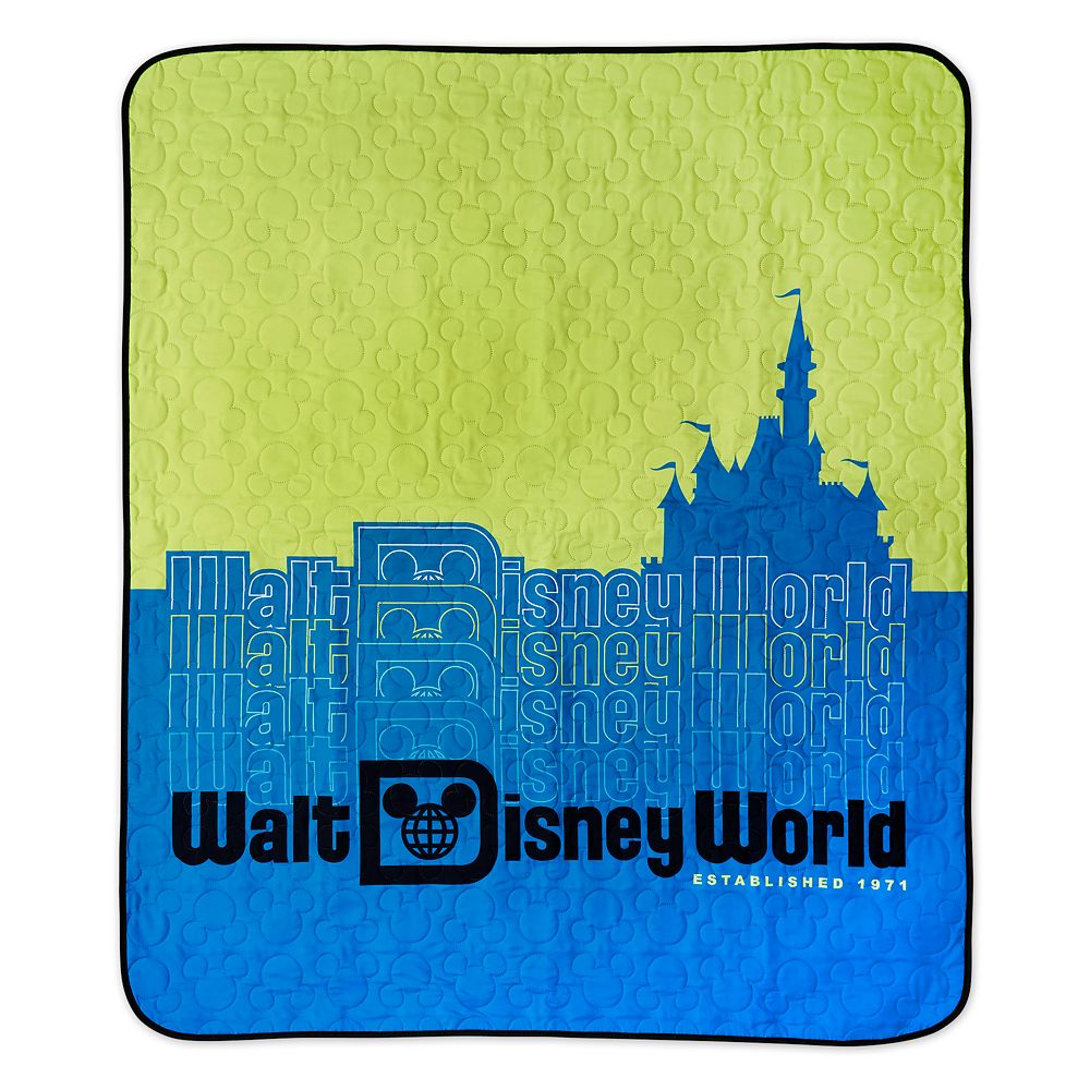Walt Disney World Logo Quilted Throw – Get It Here