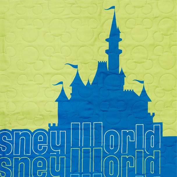 Walt Disney World Logo Quilted Throw