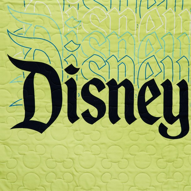 Disneyland Logo Quilted Throw