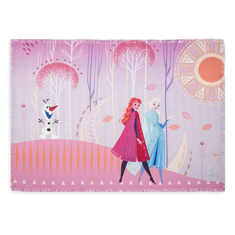 Frozen 2 Throw by Brittney Lee is available online