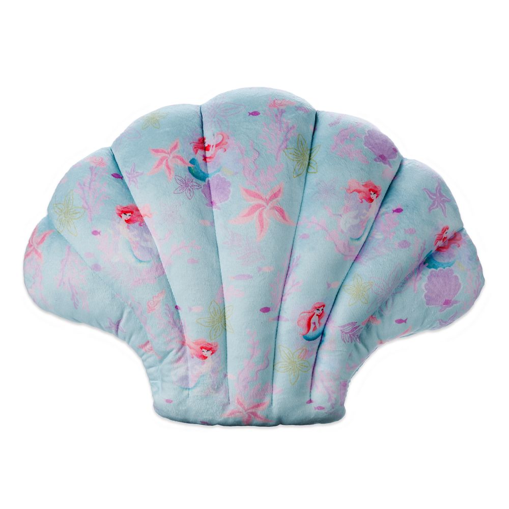 The Little Mermaid Shell Throw Pillow