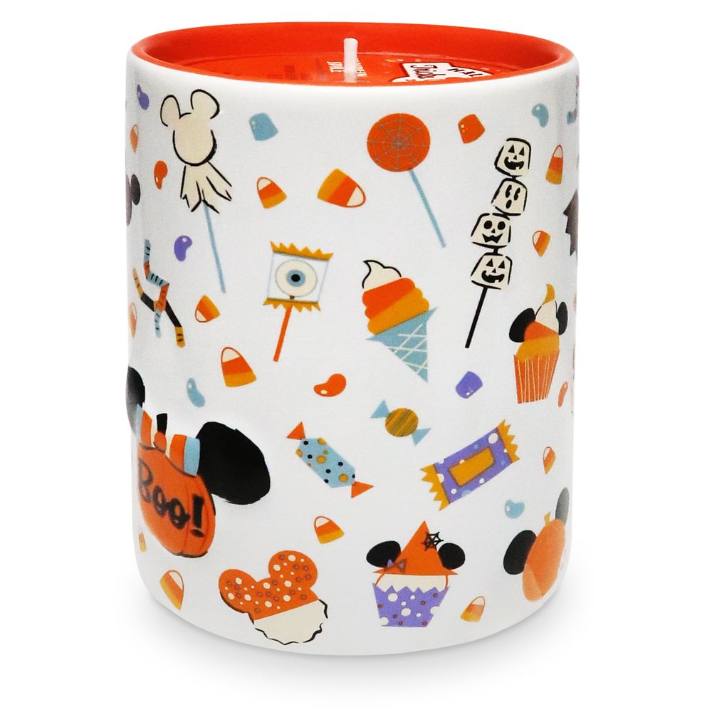 Mickey Mouse Pumpkin Spice Halloween Candle